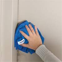 Chiffon de d&eacute;poussi&eacute;rage et nettoyage, Microfibre, Bleu Trail Hammer and Bolt