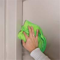 Chiffon de d&eacute;poussi&eacute;rage et nettoyage, Microfibre, Vert Trail Hammer and Bolt
