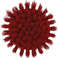 HyDrive Round Drill Brush, Extra Stiff Bristles, 3-1/10" Long, Red Trail Hammer and Bolt