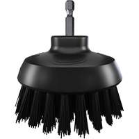 HyDrive Round Drill Brush, Extra Stiff Bristles, 3-1/10" Long, Black Trail Hammer and Bolt