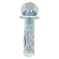 Wedge Bolt Anchor, Zinc Plated, 3/4" x 4-1/4" Trail Hammer and Bolt