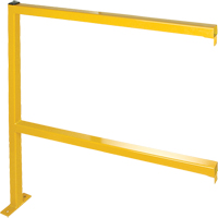 Protecteurs de p&eacute;rim&egrave;tre - Style tubulaire, 46" la x 49-1/2" h, Jaune Trail Hammer and Bolt