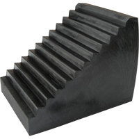 Cale de roue, 9-1/2" x 6-1/2" x 7-1/2", Noir Trail Hammer and Bolt