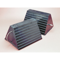 Cale de roue, 9" x 8" x 6", Noir Trail Hammer and Bolt