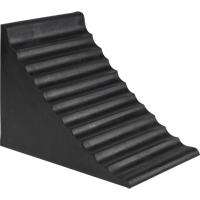 Cale de roue, 9-7/8" x 7-1/8" x 7-1/2", Noir Trail Hammer and Bolt