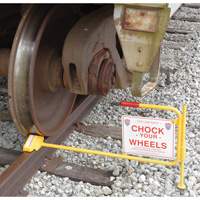 Flag Rail Chock Trail Hammer and Bolt