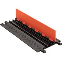 Guard Dog&reg; Low Profile Cable Protector, 3 Channels, 36" L x 13.8" W x 1.25" H Trail Hammer and Bolt