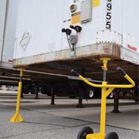 Two-Post Trailer-Stabilizing Jack Stands, 50 tons Lift Capacity Trail Hammer and Bolt