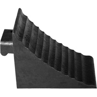 Cale de roue, 9-3/4" x 7-1/4" x 7-3/4", Noir Trail Hammer and Bolt
