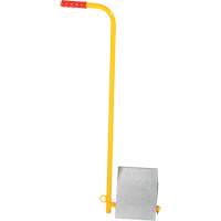 Cale de roues en aluminium avec poign&eacute;e, 7" la x 11-7/8" p x 7-11/16" h Trail Hammer and Bolt