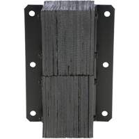 Butoir de quai lamell&eacute;, Vertical, Caoutchouc, 13-1/4" la x 4-1/2" p x 20" h Trail Hammer and Bolt