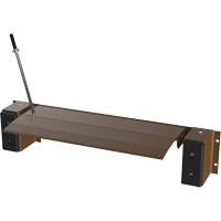 Mechanical Edge-O-Dock Leveler, 93" W, 66" Deck Width, 29" Span Trail Hammer and Bolt
