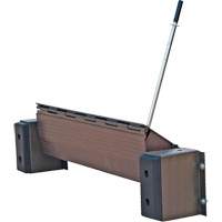 Mechanical Edge-O-Dock Leveler, 99" W, 72" Deck Width, 29" Span Trail Hammer and Bolt