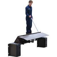 Mechanical Edge-O-Dock Leveler, 99" W, 72" Deck Width, 29" Span Trail Hammer and Bolt
