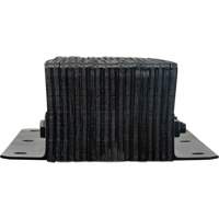 Butoirs de quai lamell&eacute;s, Vertical, Caoutchouc, 11" la x 6" p x 20" h Trail Hammer and Bolt