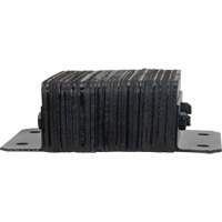 Butoirs de quai lamell&eacute;s, Horizontal, Caoutchouc, 12" la x 4" p x 10" h Trail Hammer and Bolt