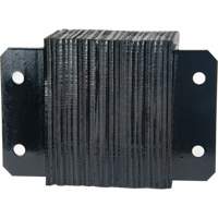 Butoirs de quai lamell&eacute;s, Horizontal, Caoutchouc, 12" la x 6" p x 10" h Trail Hammer and Bolt