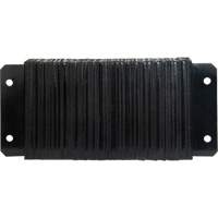 Butoirs de quai lamell&eacute;s, Horizontal, Caoutchouc, 24" la x 4" p x 12" h Trail Hammer and Bolt