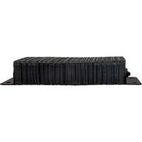 Butoirs de quai lamell&eacute;s, Horizontal, Caoutchouc, 24" la x 4" p x 12" h Trail Hammer and Bolt