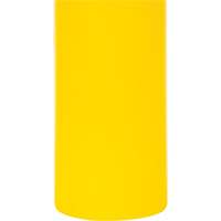 Capuchon en poly&eacute;thyl&egrave;ne pour borne de protection, 4-1/2" dia. x 64" l, Rouge/Jaune Trail Hammer and Bolt