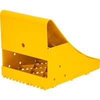 Cales-roue pour la glace, Acier, Jaune, 8-1/16" la x 10-5/8" p x 8-13/16" h Trail Hammer and Bolt