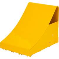 Cales-roue pour la glace, Acier, Jaune, 8-1/16" la x 10-5/8" p x 8-13/16" h Trail Hammer and Bolt
