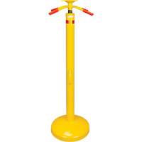 50,000 lbs. Static Capacity Trailer Jack, 2.5 tons Lift Capacity Trail Hammer and Bolt