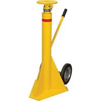 100,000 lbs. Static Capacity Ratchet Trailer Jack, 20 tons Lift Capacity Trail Hammer and Bolt