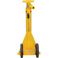 100,000 lbs. Static Capacity Ratchet Trailer Jack, 20 tons Lift Capacity Trail Hammer and Bolt