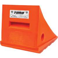 Cale-roue polyvalente de 25 tonnes, Ur&eacute;thane, Orange Trail Hammer and Bolt