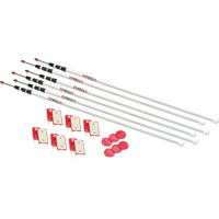 Zipwall&reg; Spring Loaded Pole Trail Hammer and Bolt