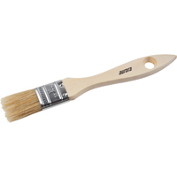 Pinceaux s&eacute;rie AP200, Soie blanche, Manche Bois, Largeur de 1" Trail Hammer and Bolt