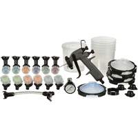 Performance Industrial Spray Gun System, 1/4" NPT Air Inlet, 13 CFM, Tankless Capacity, 145 PSI Trail Hammer and Bolt