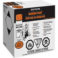 Inverted Marking Paint Spray, Aerosol Can Trail Hammer and Bolt