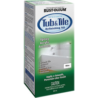 Specialty Tub & Tile Refinishing Paint, 920 ml, Kit, White Trail Hammer and Bolt