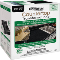 Countertop Transformations&reg; Fleck Countertop Coating System, 2.37 L, Kit, Black Fleck Trail Hammer and Bolt