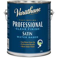 Varathane&reg; Professional Finish, 3.78 L, Clear, Satin Trail Hammer and Bolt