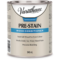 Varathane&reg; Premium Water-Based Wood Conditioner, 946 ml, Clear, Transparent Trail Hammer and Bolt