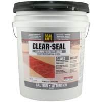 Produit d&eacute;tanch&eacute;it&eacute; protecteur Seal-Krete, 18,93 L, &agrave; l'eau, Brillant, Transparent Trail Hammer and Bolt