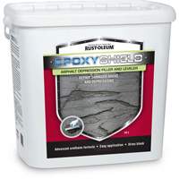 EpoxyShield&reg; Asphalt Depression Filler & Leveler, Pail, Black Trail Hammer and Bolt