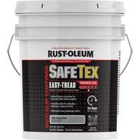 Rev&ecirc;tement d'acrylique SafeTex Easy-Tread, 4 gal., &agrave; l'eau, Fini mat profond/Textur&eacute;, Gris Trail Hammer and Bolt
