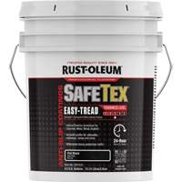 Rev&ecirc;tement d'acrylique SafeTex Easy-Tread, 4 gal., &agrave; l'eau, Fini mat profond/Textur&eacute;, Noir Trail Hammer and Bolt