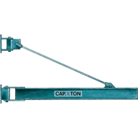 Wall Jibs, H Beam, 5-3/4" Flange Width, 4000 lbs. (2 tons) Capacity Trail Hammer and Bolt