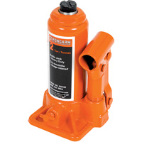302A Bottle Jack, 2 tons, Manual Hydraulic, 12-1/2" Raised Height Trail Hammer and Bolt