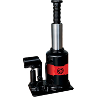 Bottle Jack, 12 tons, 10-4/5" Raised Height Trail Hammer and Bolt