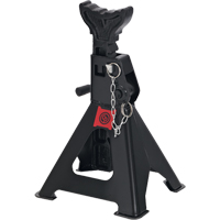 Jack Stands, Locking Pin, 3 tons Capacity, 11-4/5" - 17-9/10" H Trail Hammer and Bolt