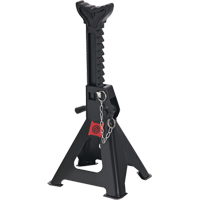 Jack Stands, Locking Pin, 3 tons Capacity, 11-4/5" - 17-9/10" H Trail Hammer and Bolt