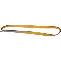 Polyester Slings, Single Ply, Endless, Type 5, 1" W x 3' L, 3200 lbs. Vertical Cap. Trail Hammer and Bolt