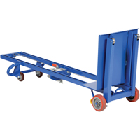 Empileur &agrave; plateforme, M&eacute;canisme Treuil manuel, Capacit&eacute; de 400 lb, Levage max de 58" Trail Hammer and Bolt