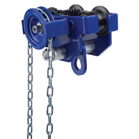 Chariot &agrave; engrenages, 1000 lb (0,5 tonne) Capacit&eacute;, 2-13/32" - 5" Trail Hammer and Bolt